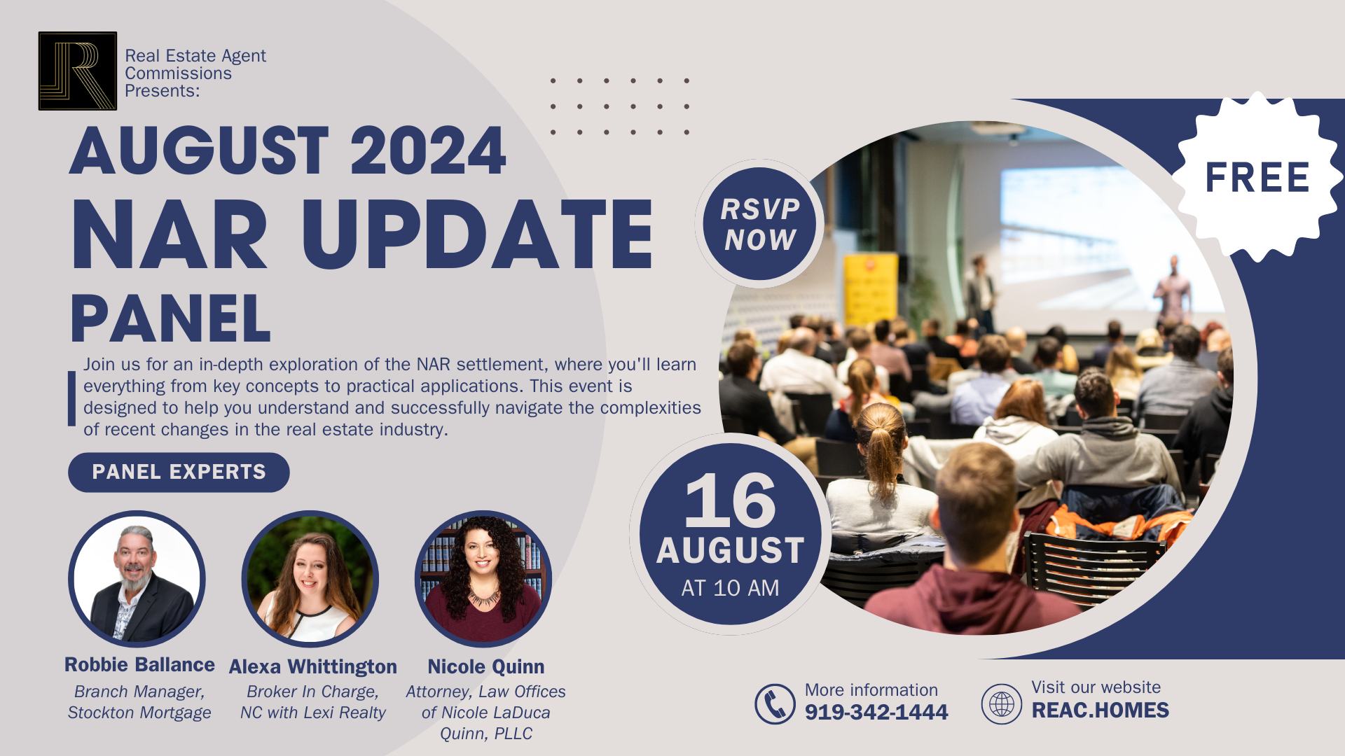 NAR Update Panel - August 2024