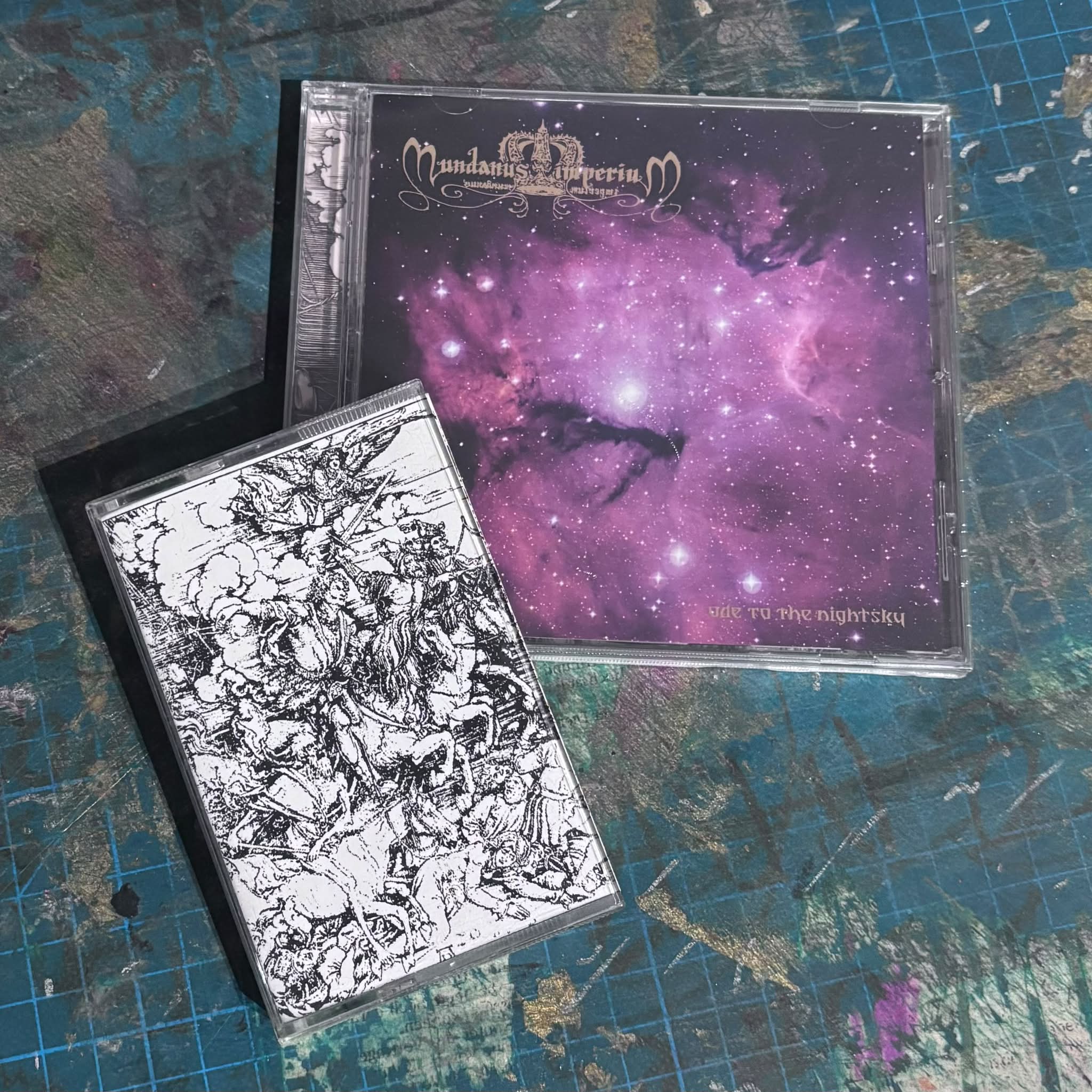 Malignant Eternal's debut album Tarnet cover location in Rosendal