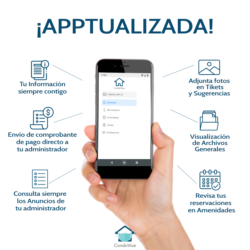 CondoVive - 📲 ¡APPTUALÍZATE! 📲 . Te presentamos la App para residentes ...