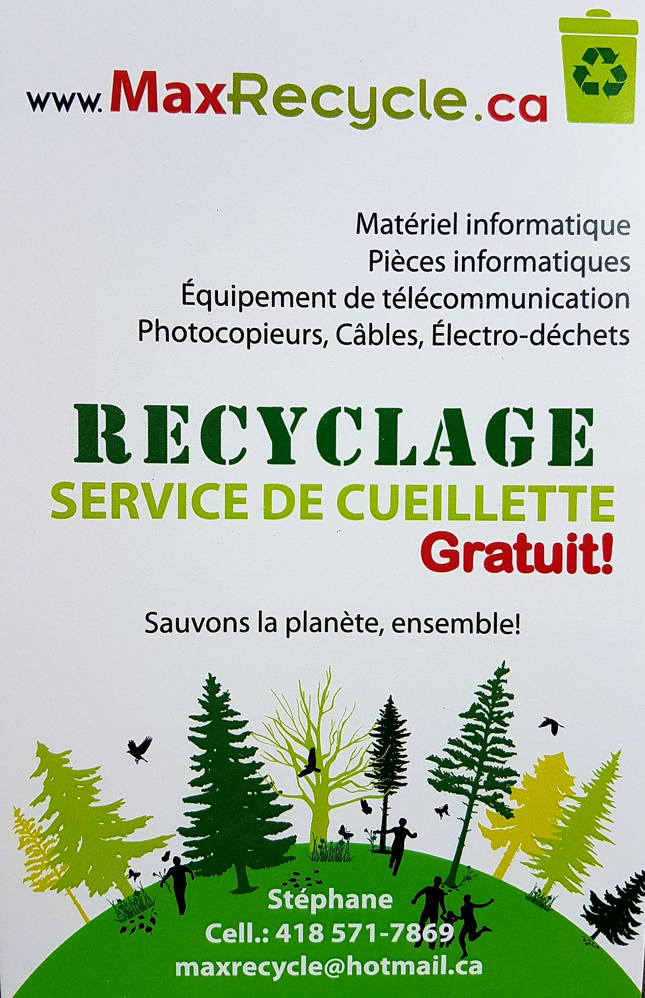 Maxrecycle | Quebec QC