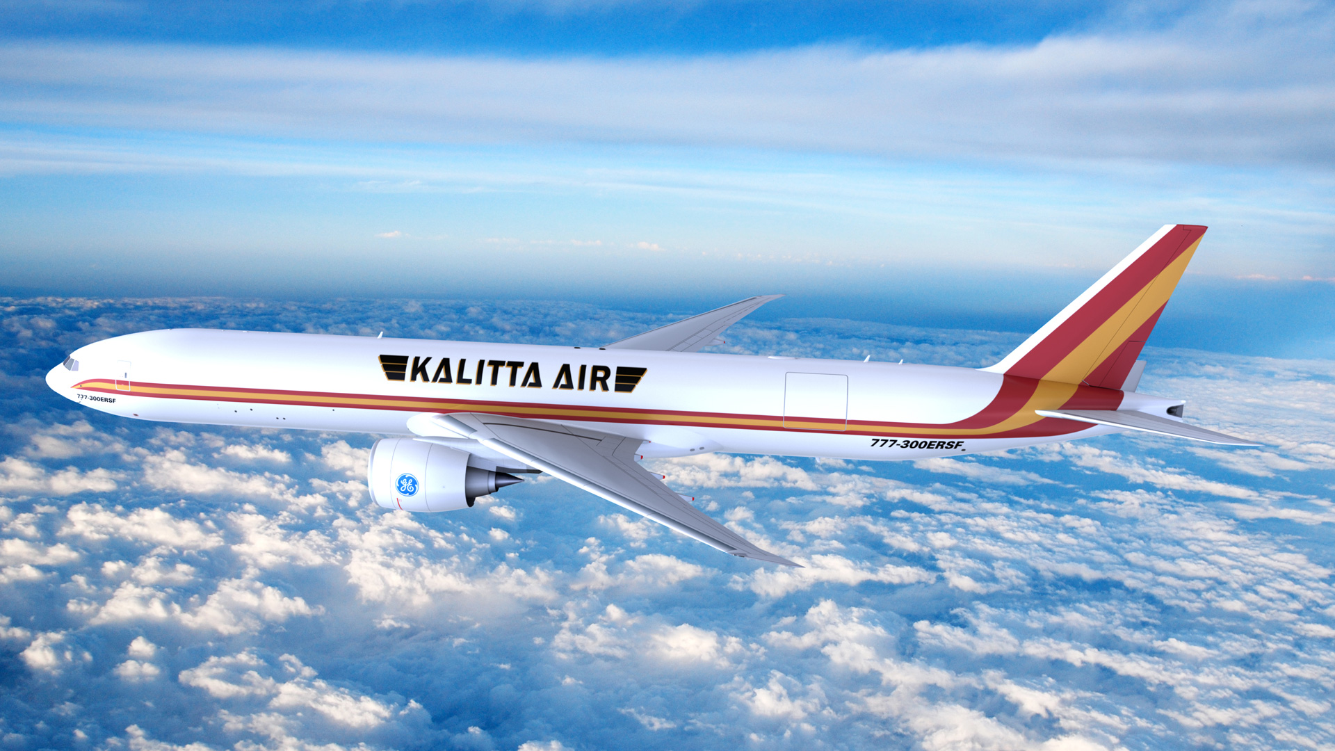 ＊専用商品 KALLITA AIR 777-300ERSF Kalitta Air's first 777-300ersf freighter arrives