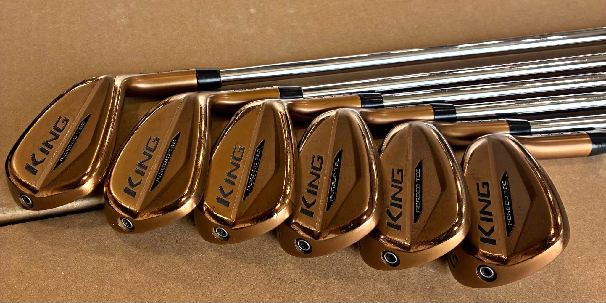 Cobra King Forged Tec Copper Iron Set - Golf Clubs - Dawsonville 
