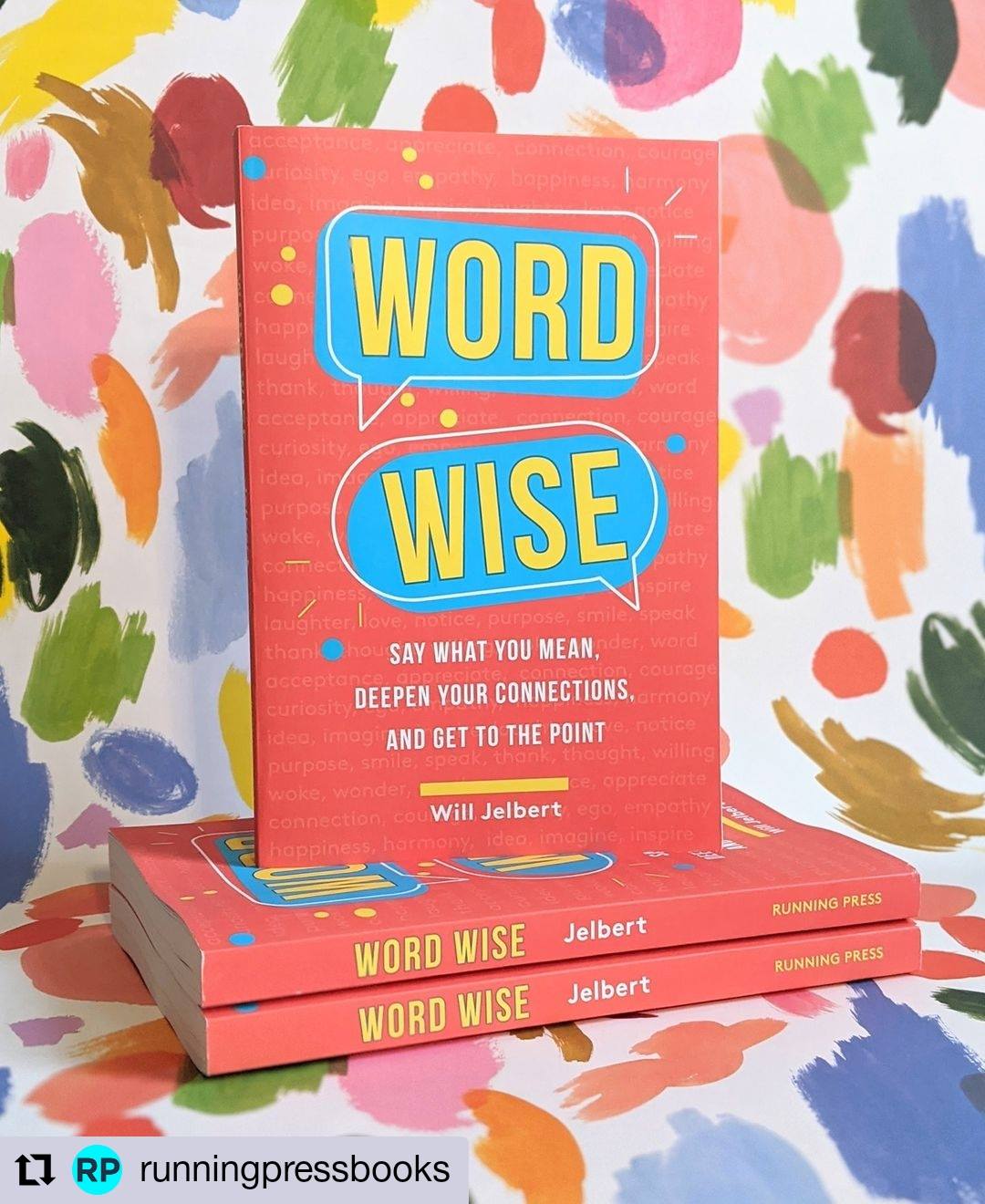 Word Wise Book - Author Will Jelbert