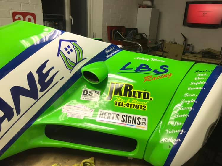 New colour scheme ,... - Lane Building Services Racing - LBS