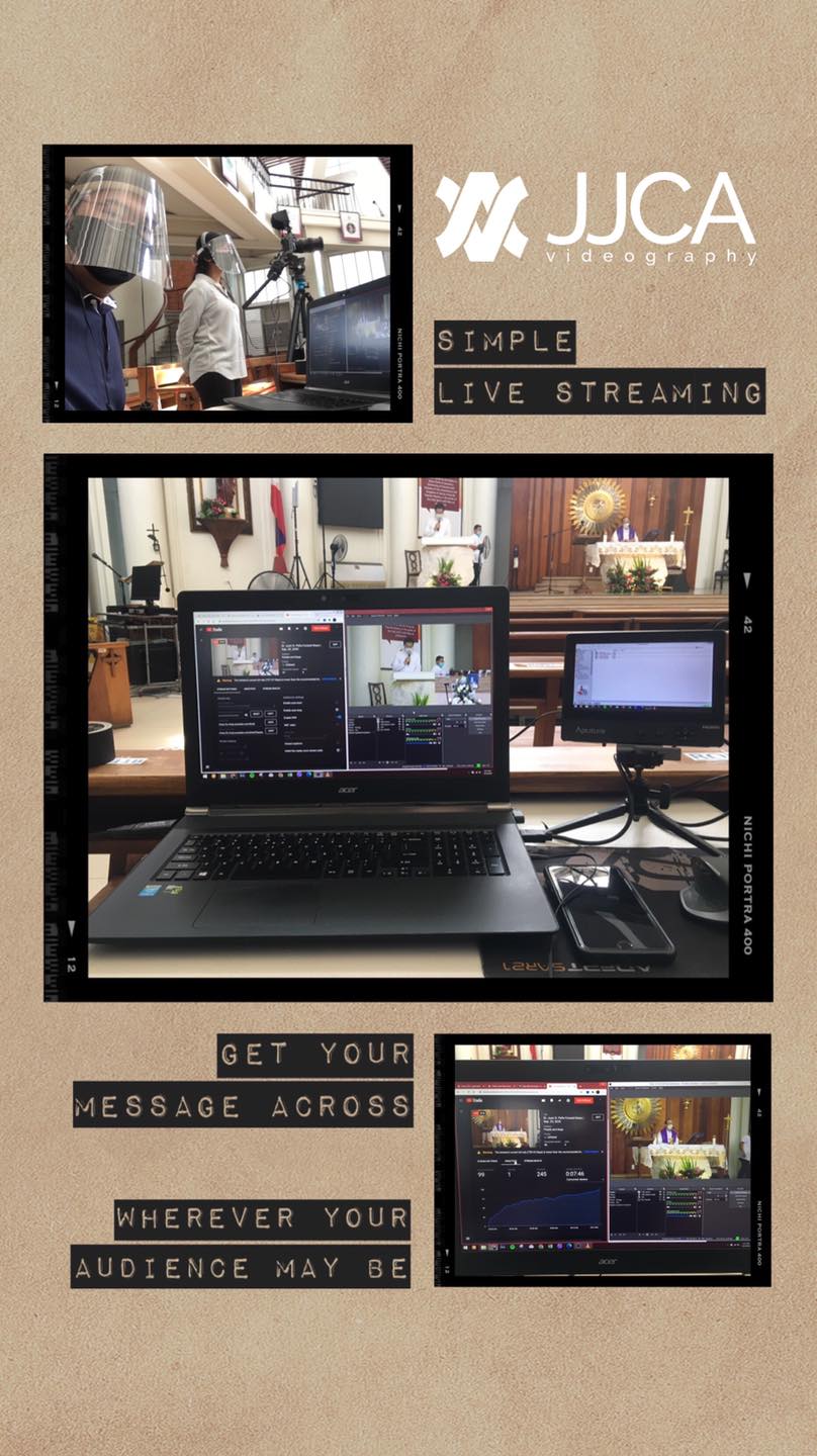 🎥 🖥 SIMPLE LIVE STREAMING SERVICE -... - JJCA Videography