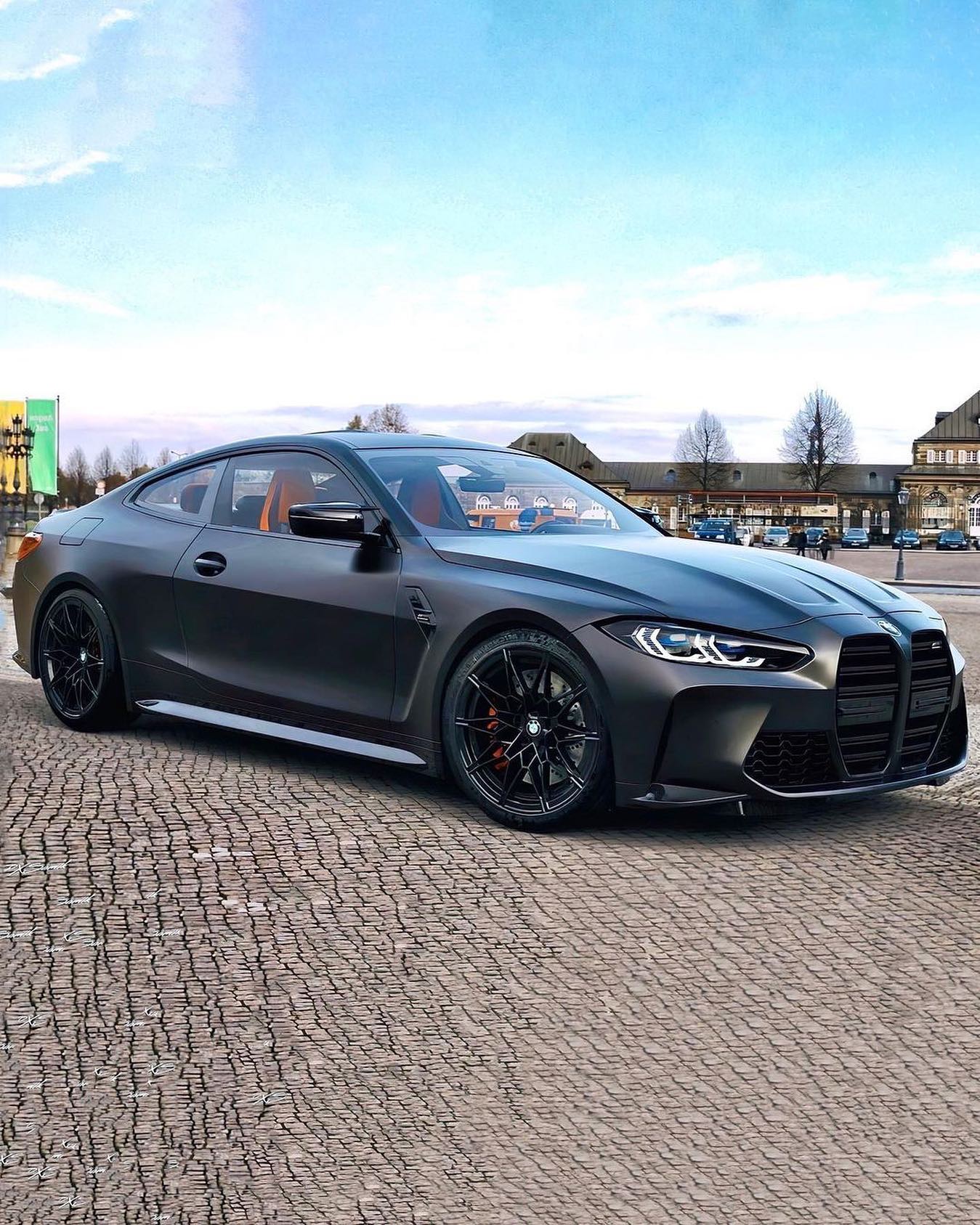 Matte Black BMW M4 Competition Photo... - CarsWithoutLimits