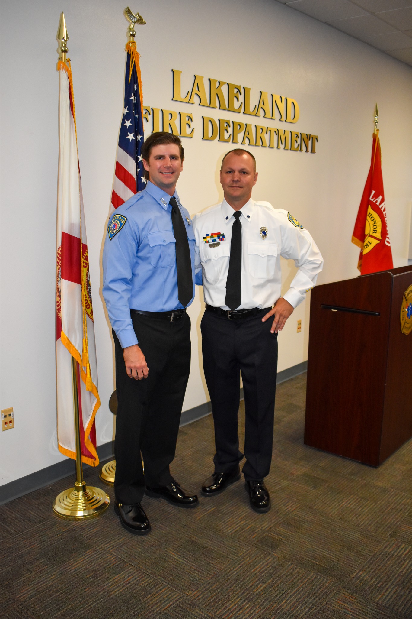 Today we recognize the first... - Lakeland Fire Department