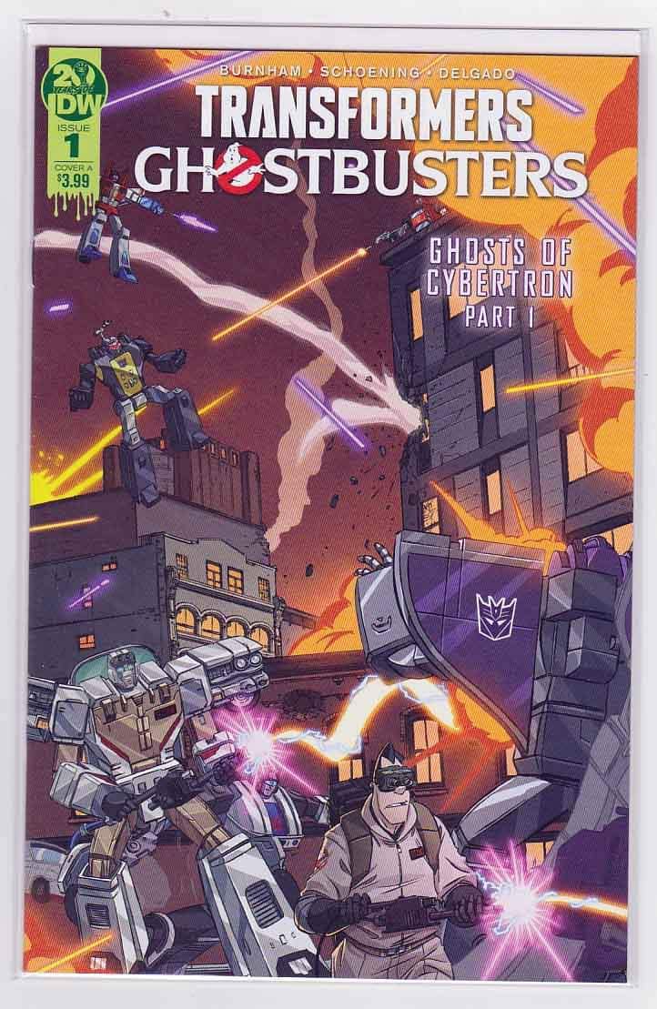 Transformers and Ghostbusters crossover comic covers revealed