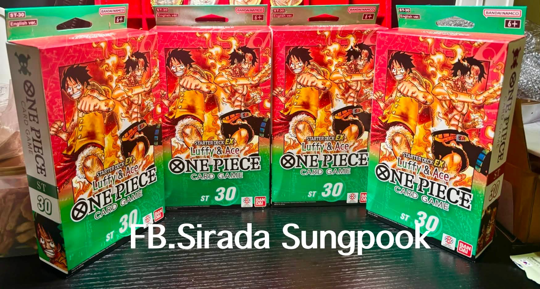 พร้อมส่ง?ST-30 English Ver. (ซีนเดิม) ราคาเบาๆคุ้มๆ ?มี Bonus 