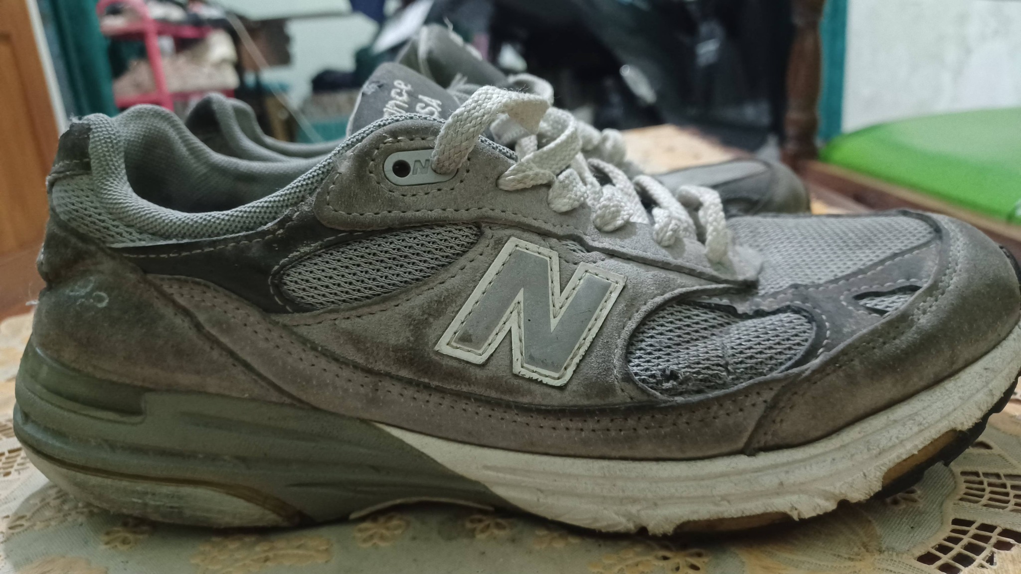 ニューバランスMR993 US8.5 26.5㎝ Made in USA New Balance 993 NAVY 