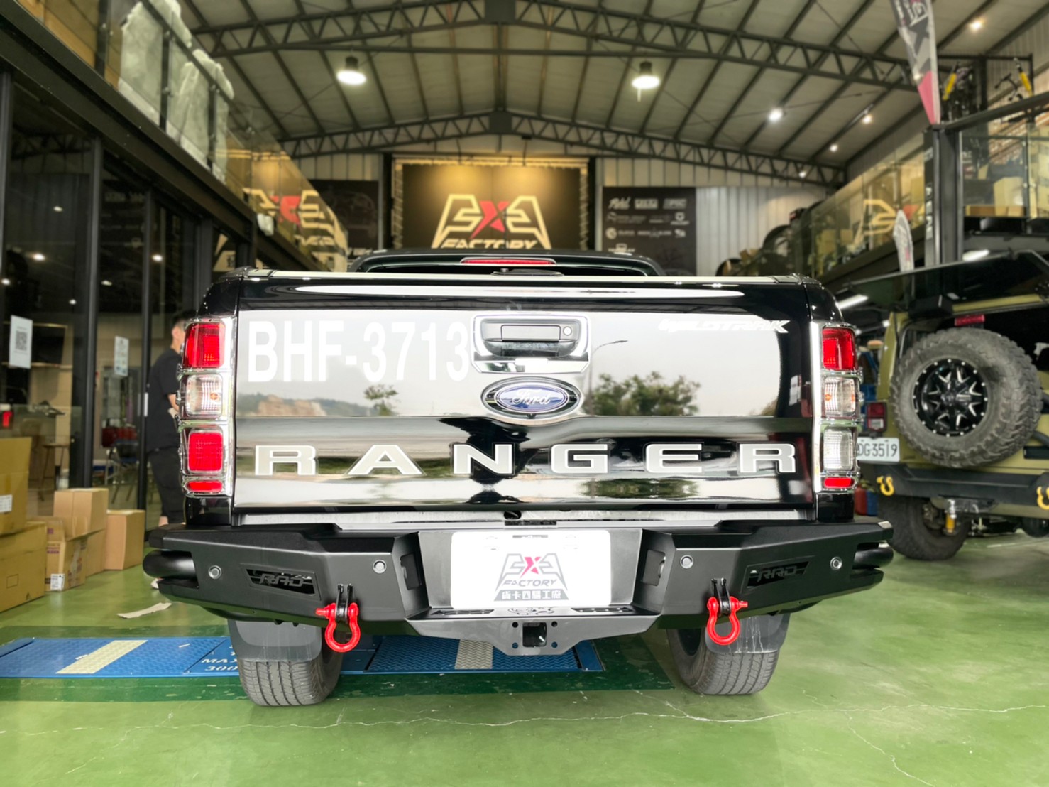貨卡四驅工廠 - 〈 感謝RANGER車主的信任 〉 RAD美式環管後保桿...