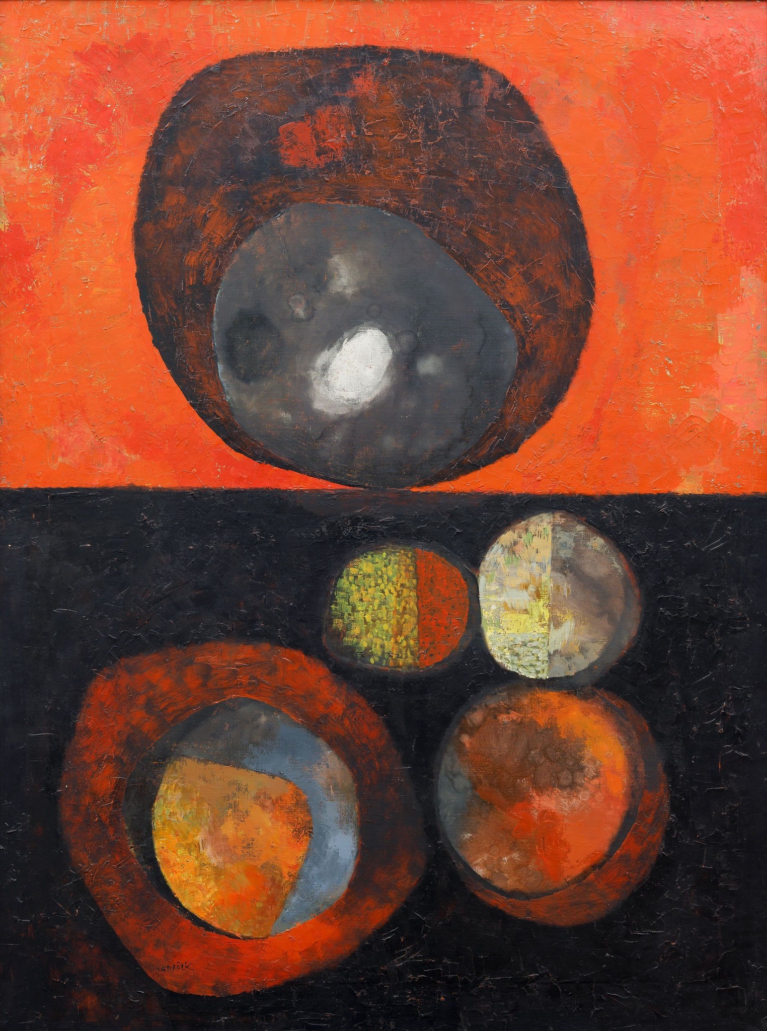 Ota Janecek (Pardubicky, Eastern Bohemia, 1919 - 1996): a Czech 