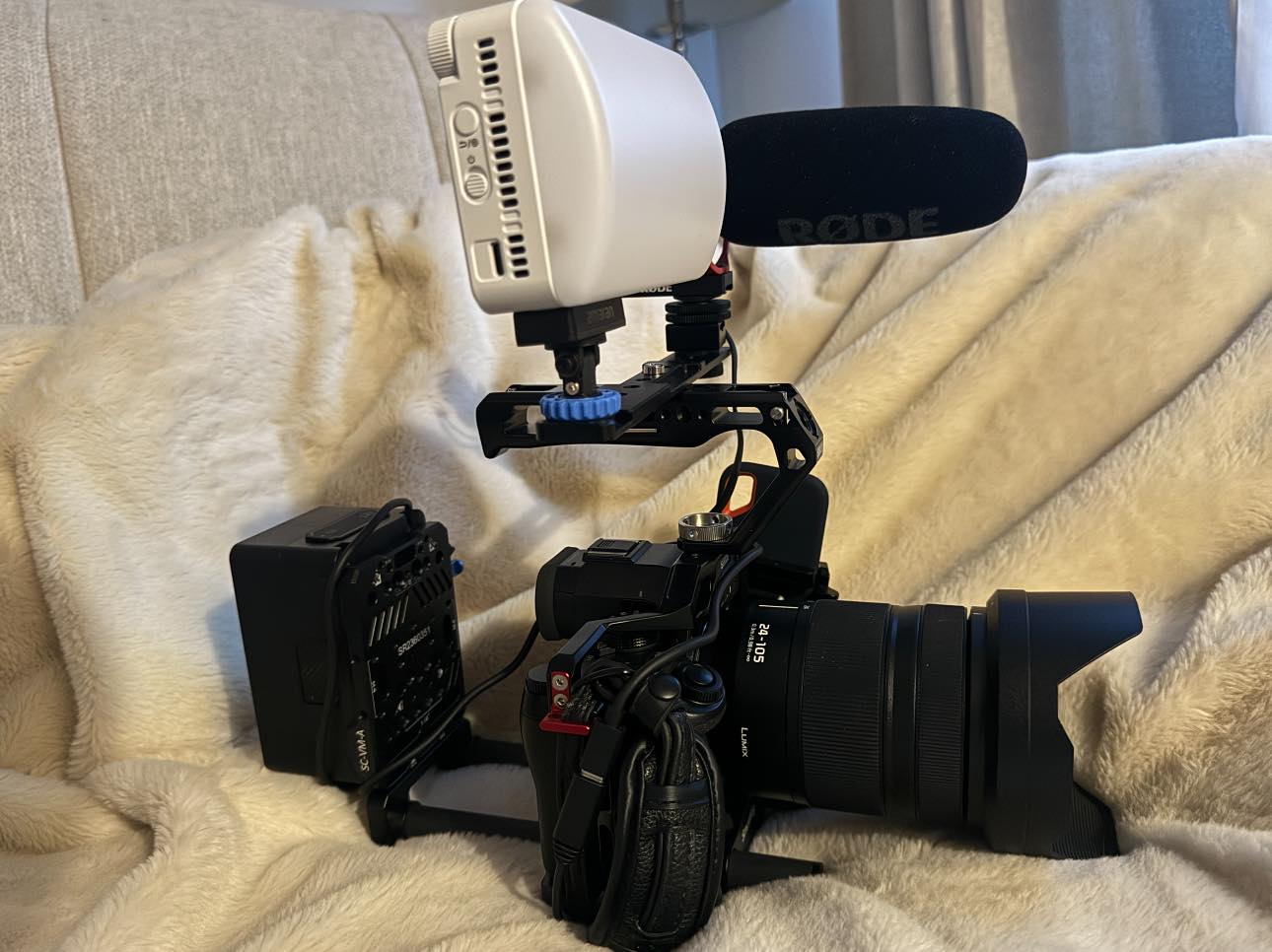 Unboxing Panasonic Lumix S5 IIx with 24-105mm f4 lens and accessories