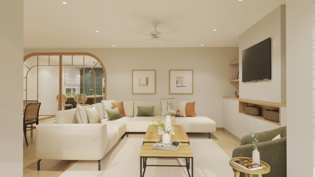 Modern sliding door, simple & elegant. ឥ | Vattana