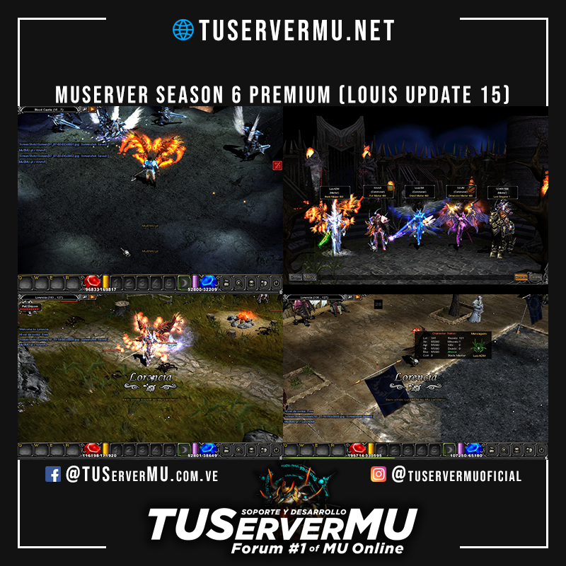 TUServerMU - Muserver Season 6 Premium (louis Update 15)... | Facebook