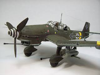 Aerobonus 1/32 Luftwaffe Ju 87 Stuka Pilot & Gunner With Seats - For Hasegawa/Trumpeter Kits