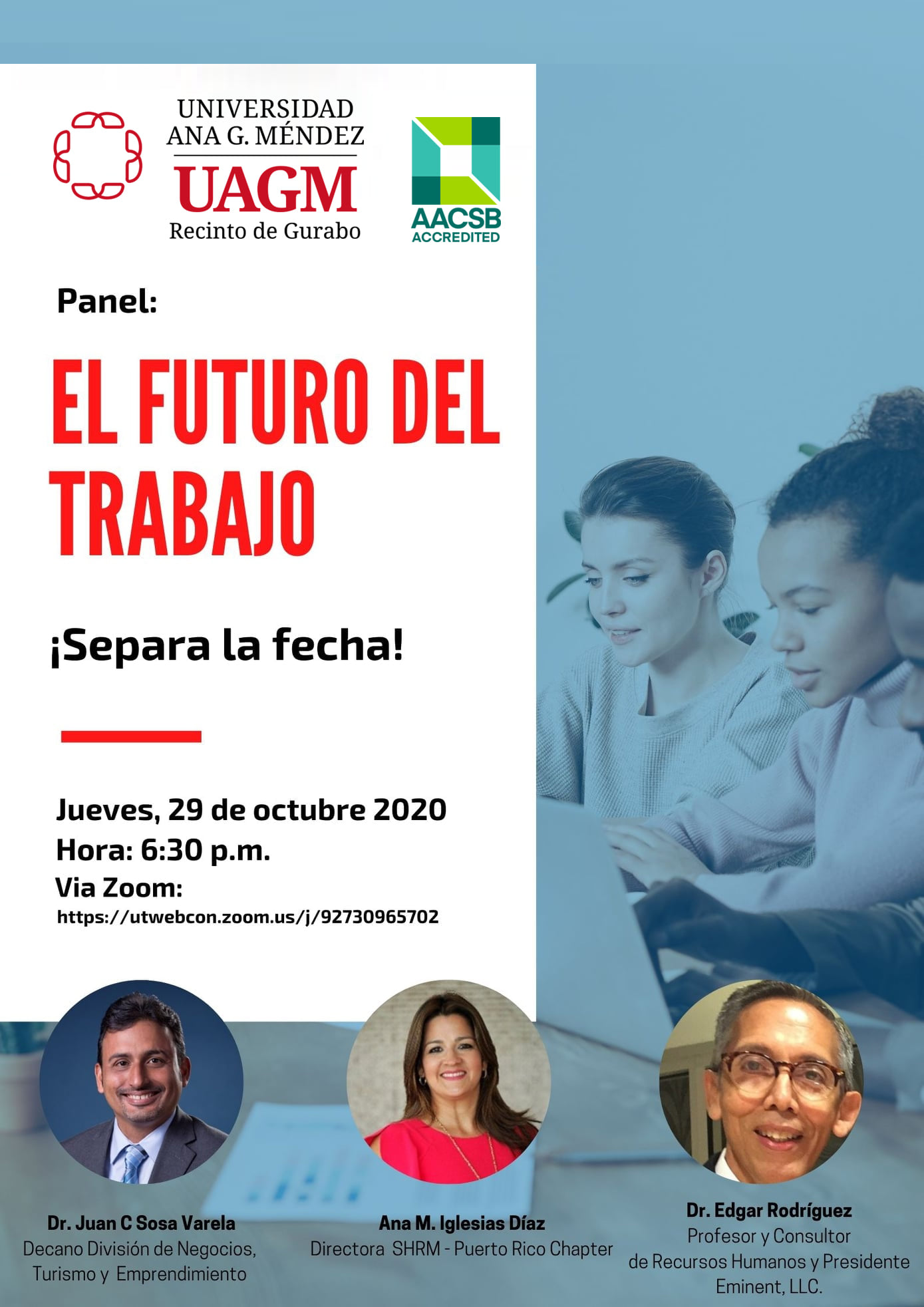 ¡Separa la Fecha! Los esperamos a todos a nuestro panel del Futuro del ...