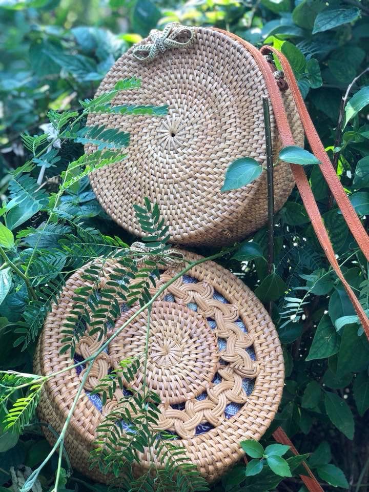 Rattan bag from bali based in sabah