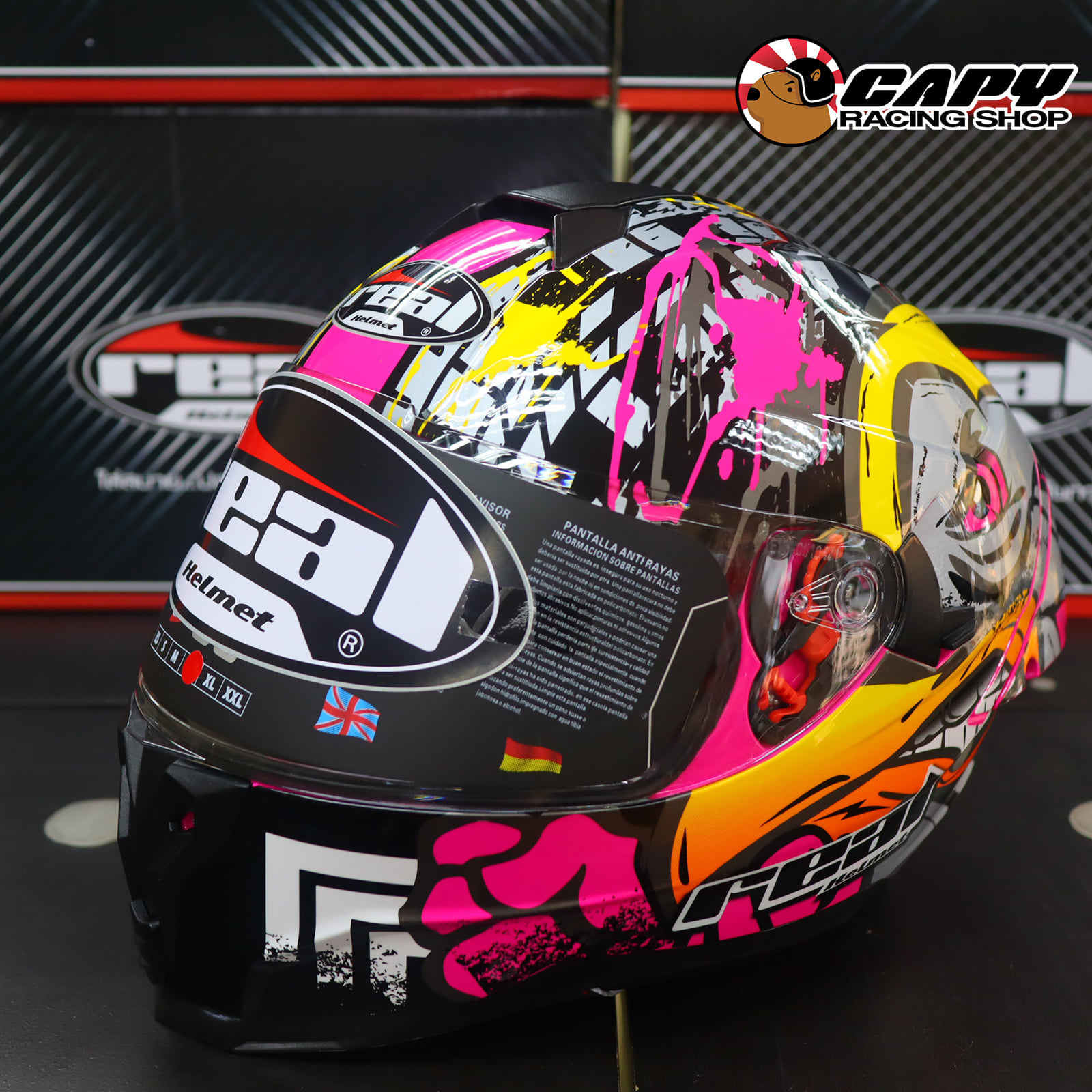 Real helmet : Falcon Raging... - Capy Racing Shop หมวกกันน็อค