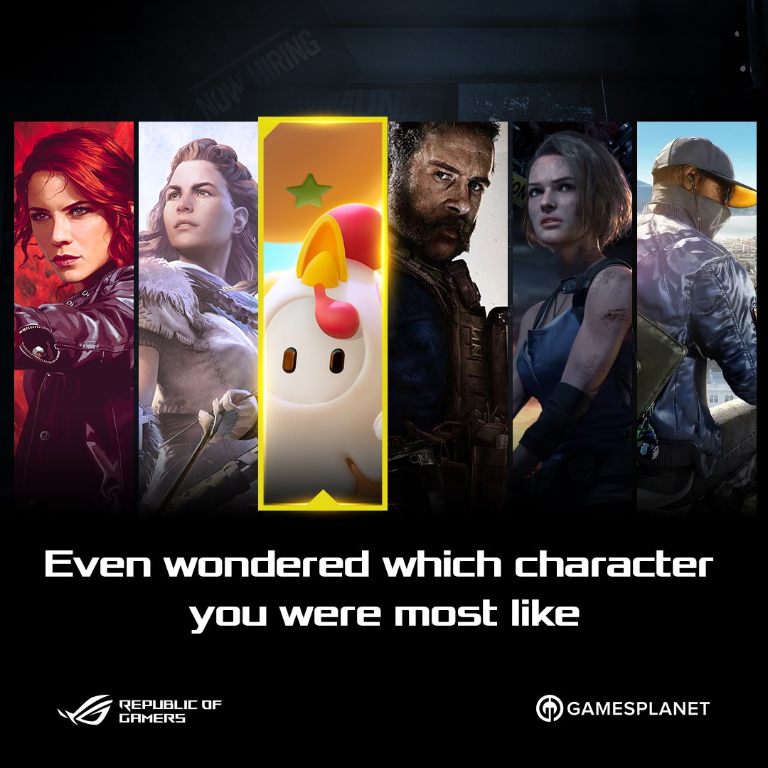 🦸‍♀️🦹‍♂️🧝Try our game character... - ASUS Republic of Gamers | Facebook