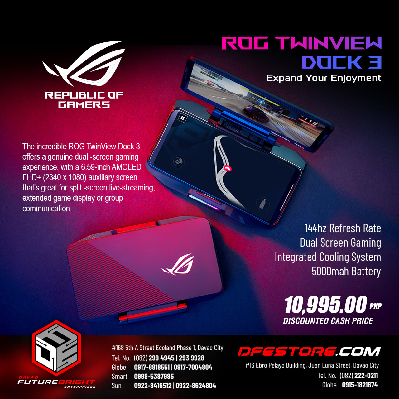 ASUS TWINVIEW DOCK 3... - Davao Futurebright Enterprises | Facebook