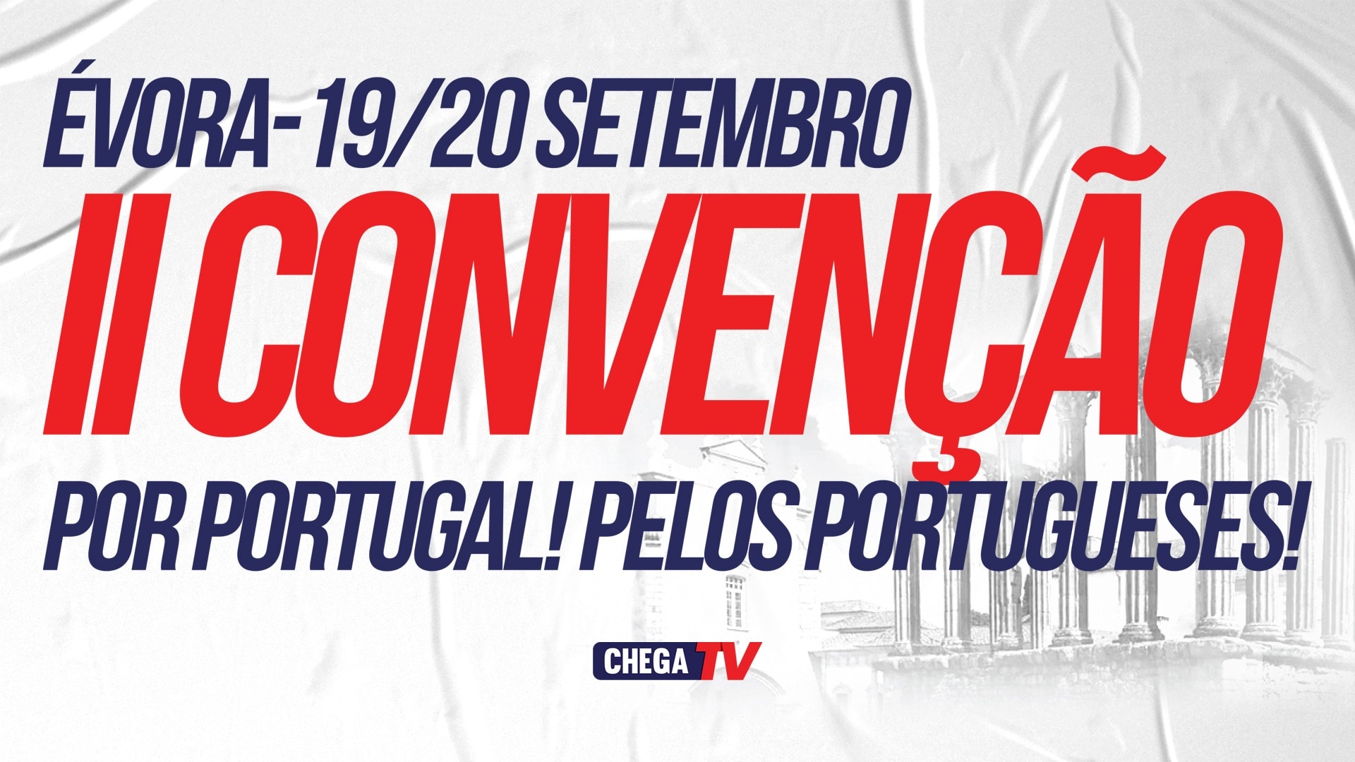 CHEGA - Acompanhe no CHEGA TV todos os directos da II... | Facebook