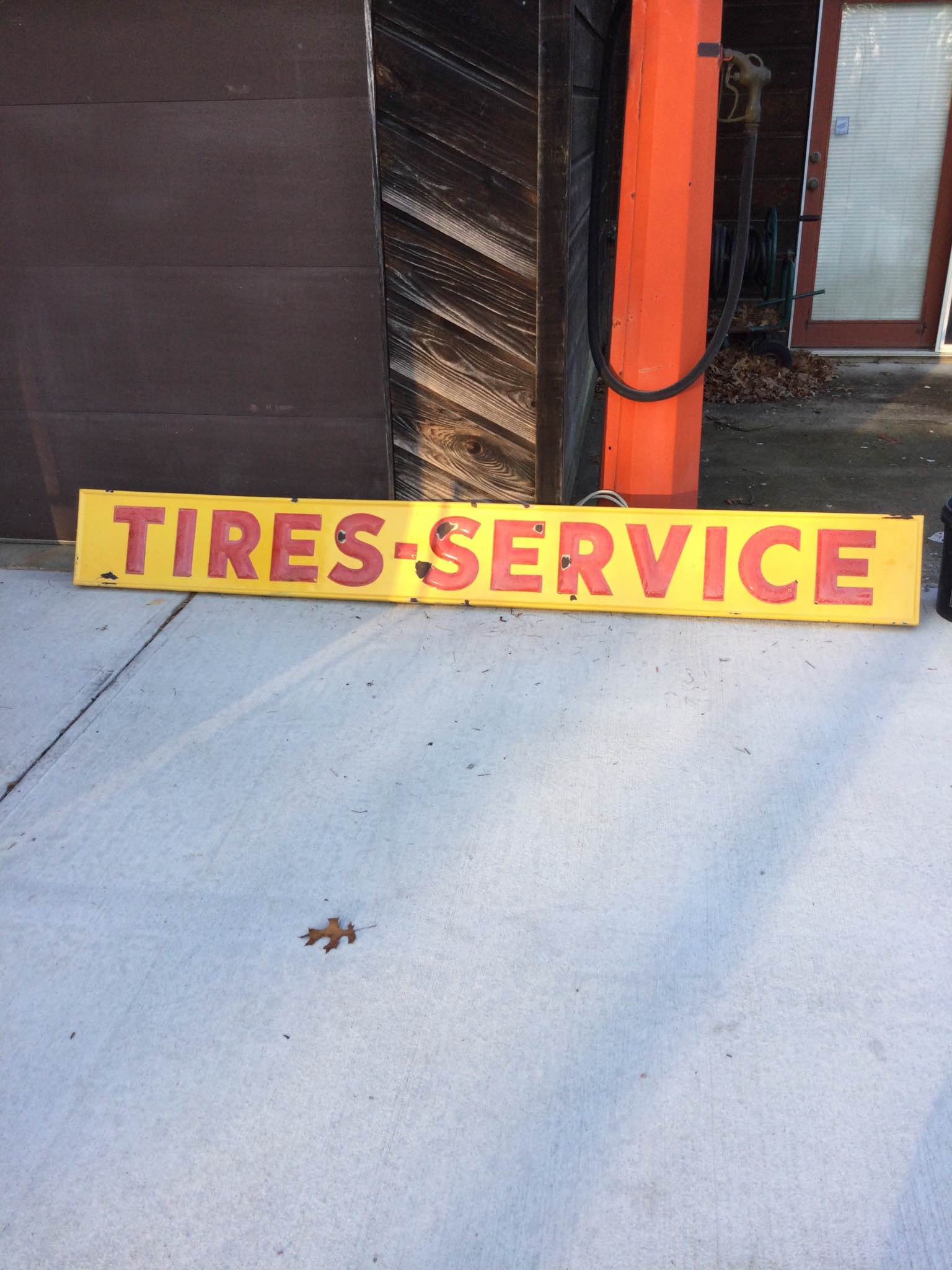 Brown & Clermont County Rummage. | Original Shell Gas Station Porcelain ...