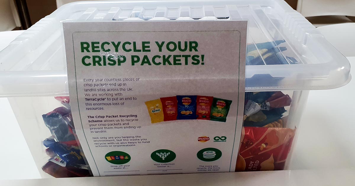 RelyOn UK - We're recycling crisp packets ♻️ Please don't...
