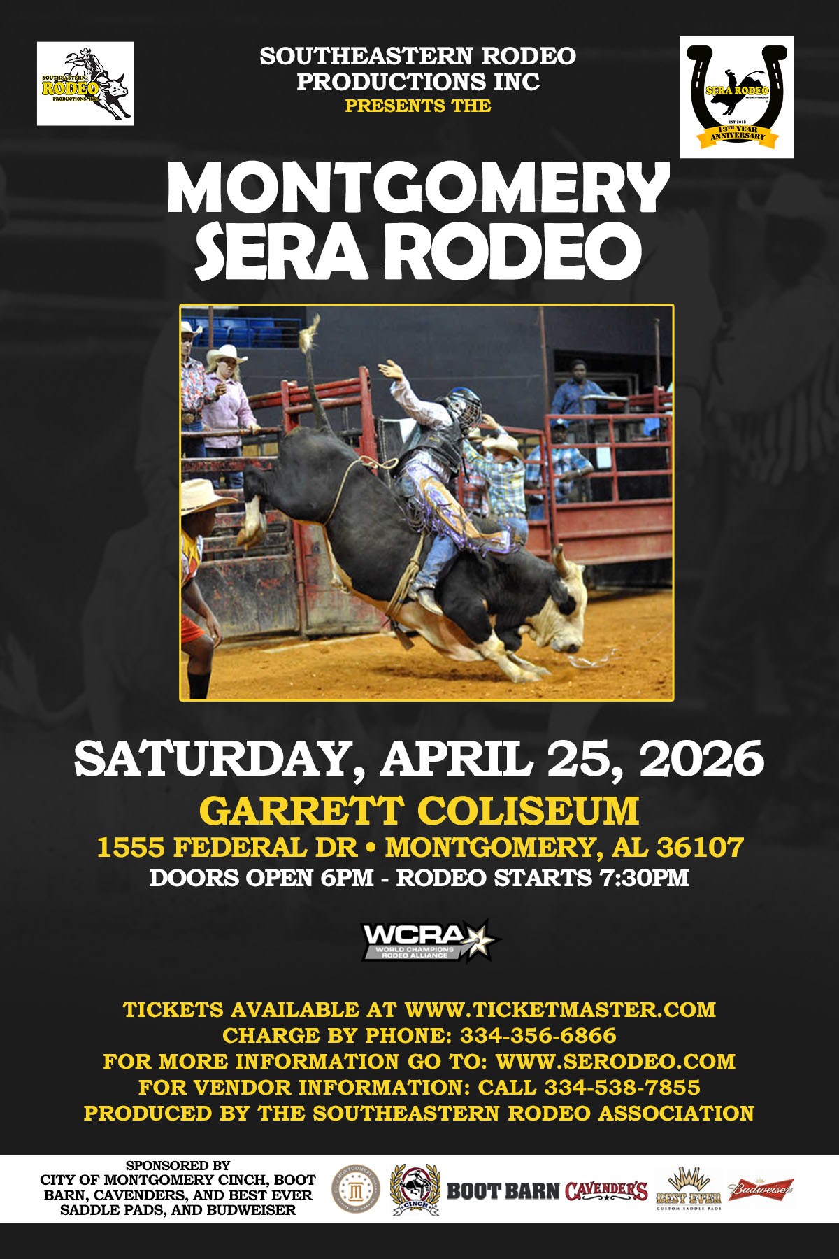Walter - Montgomery Early Bird pre-sale tickets are available now. Go ...