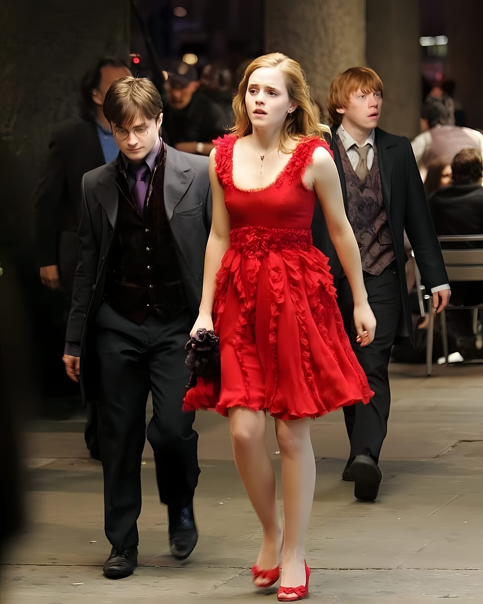 hermione granger red dress Ombre Pink Plus Size A-Line Tiered Formal  Celebrity Glamz DRESSES Gender Facebook