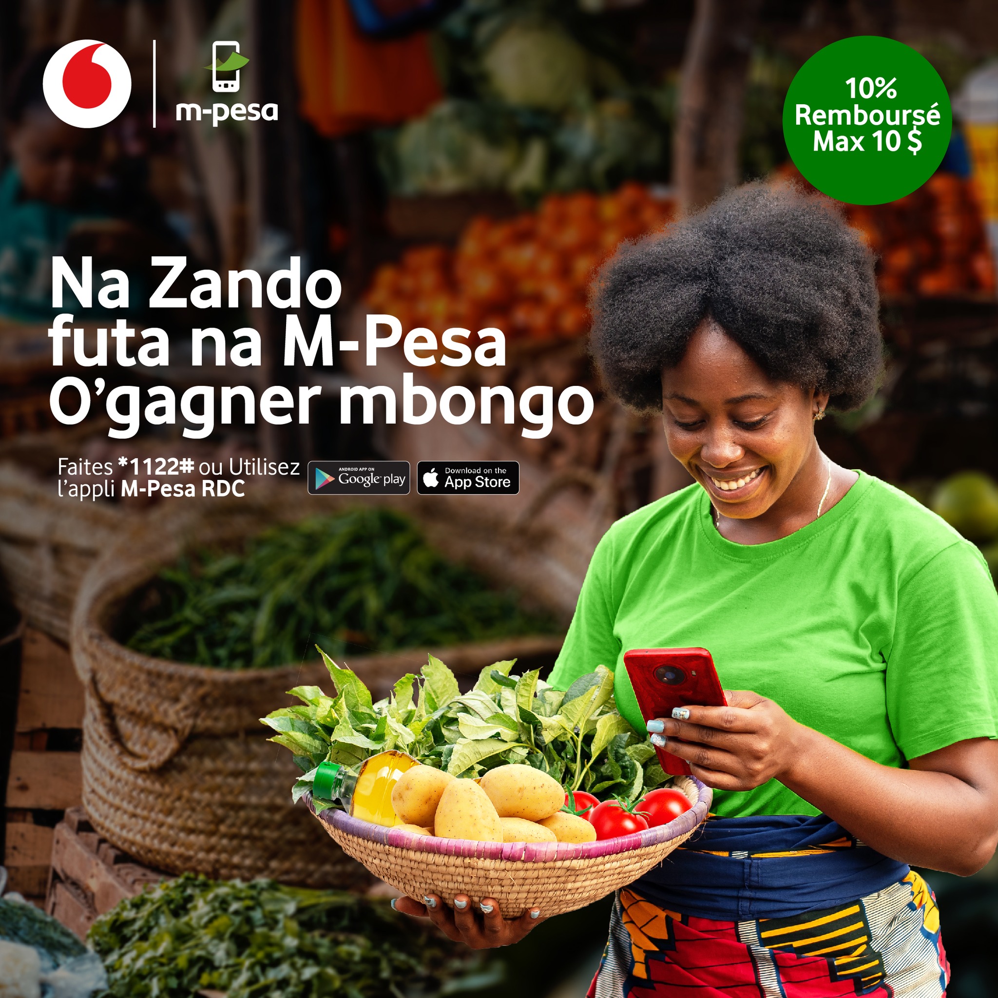 Vodacom RDC - Chez nous, on accueille les nouveaux clients...