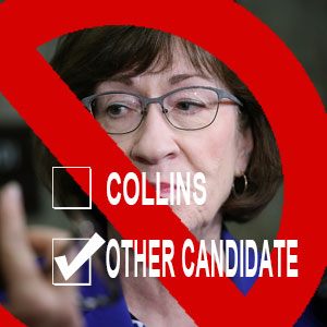 The QUEEN of road salt. - Vote Susan Collins Out | Facebook