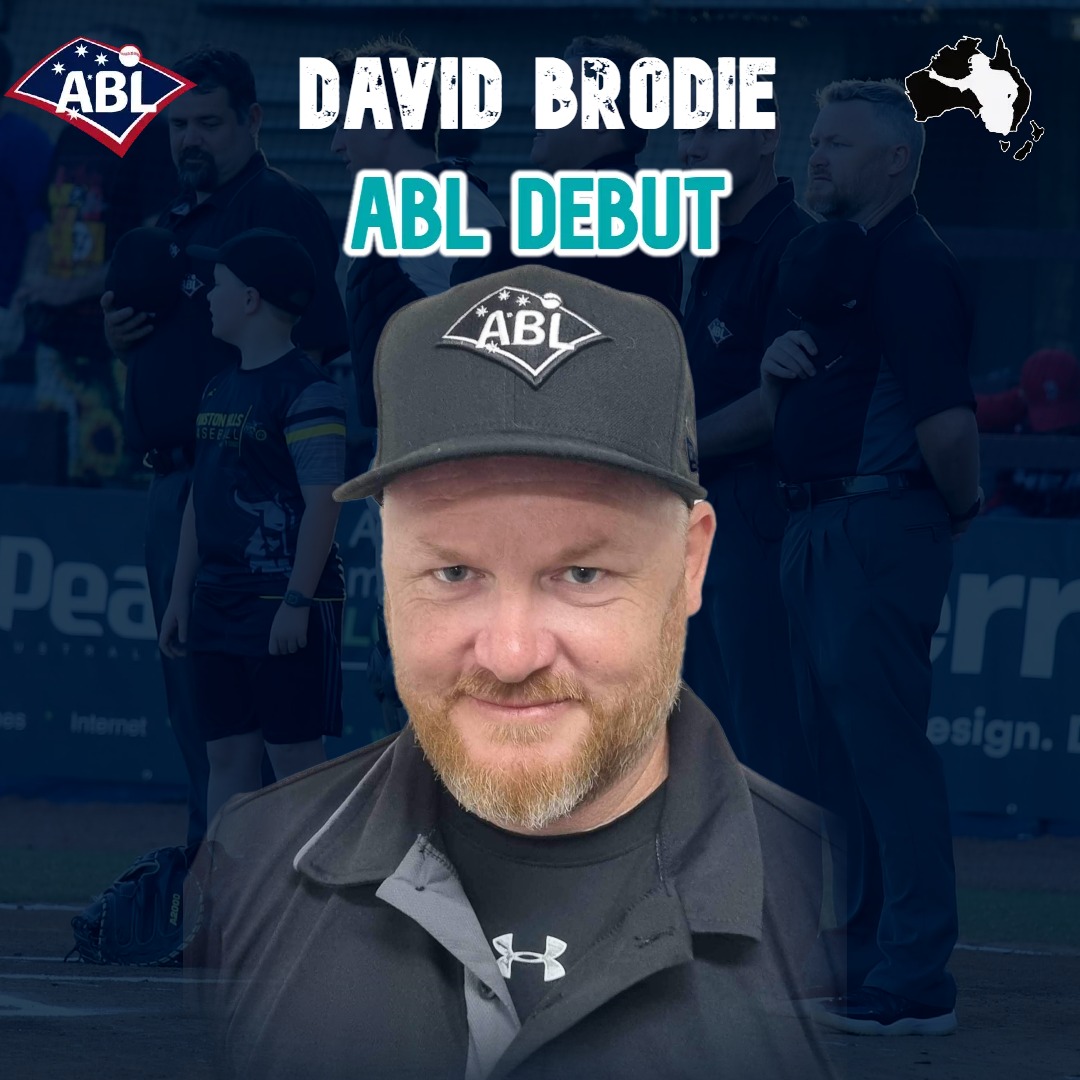 ⚠️ ABL DEBUT - DAVE BRODIE... - Australian Baseball Umpires | Facebook