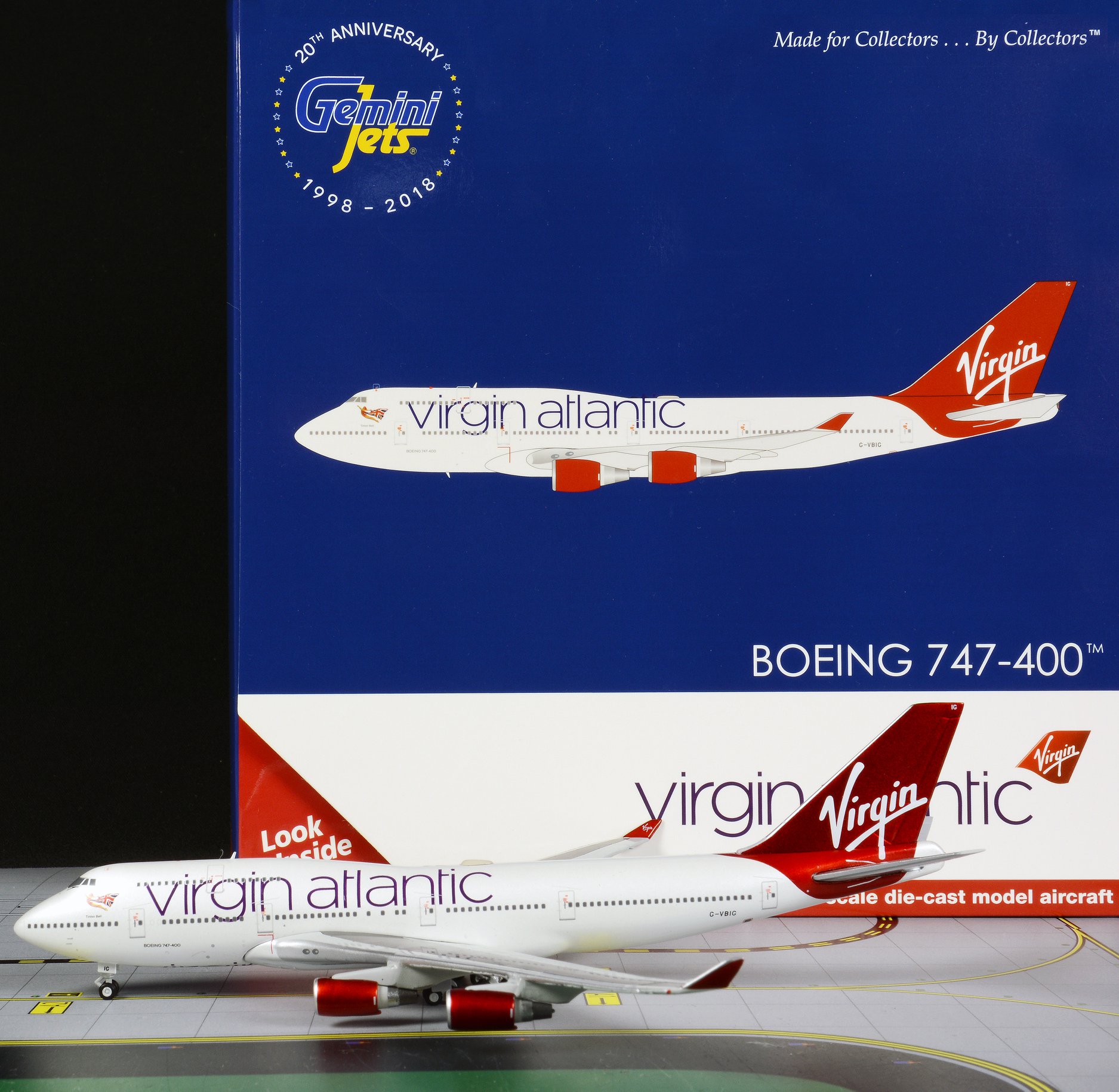 Geminijets 1:400-scale Boeing 747SP model