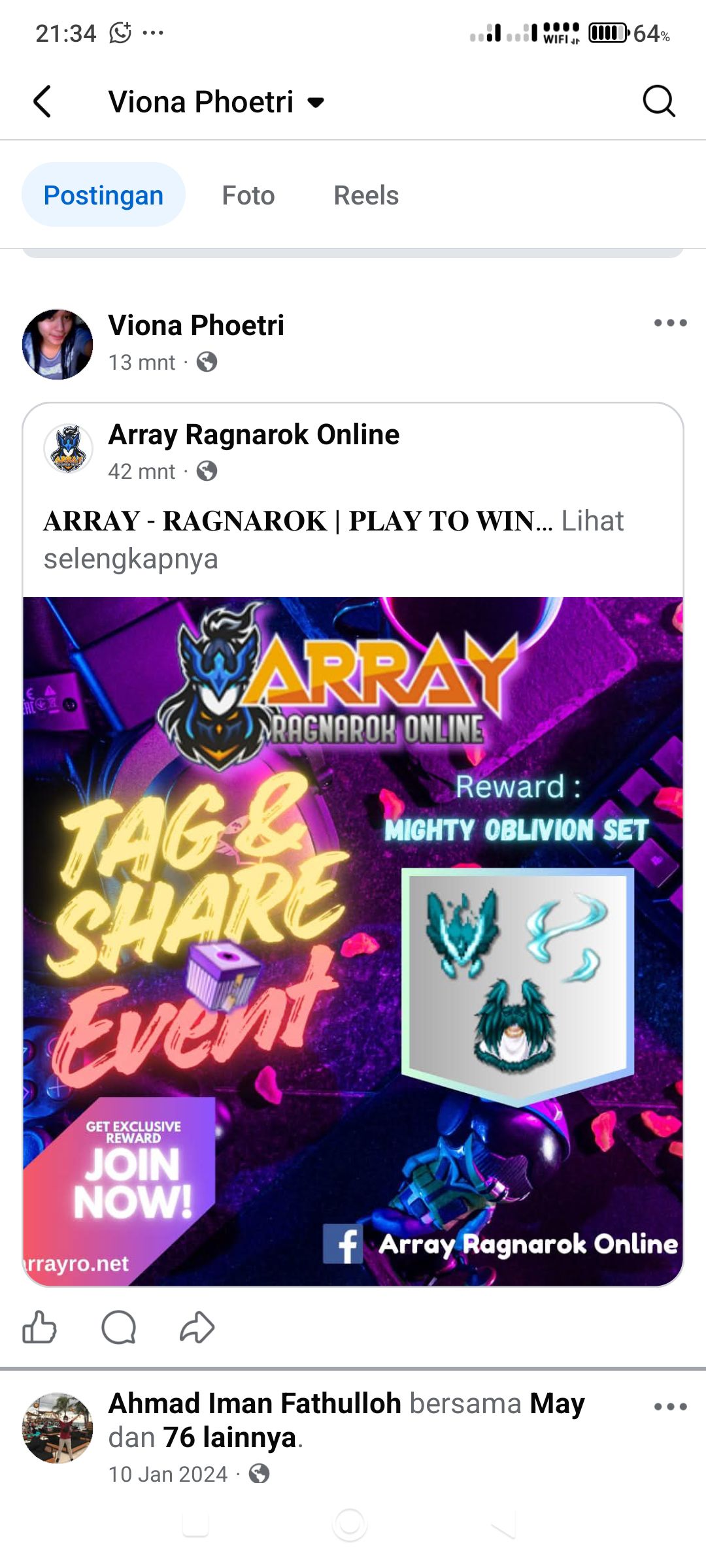 Array - 𝐀𝐑𝐑𝐀𝐘 - 𝐑𝐀𝐆𝐍𝐀𝐑𝐎𝐊 | 𝐏𝐋𝐀𝐘 𝐓𝐎 𝐖𝐈𝐍 ---EVENT TAG AND SHARE--- Prize ...