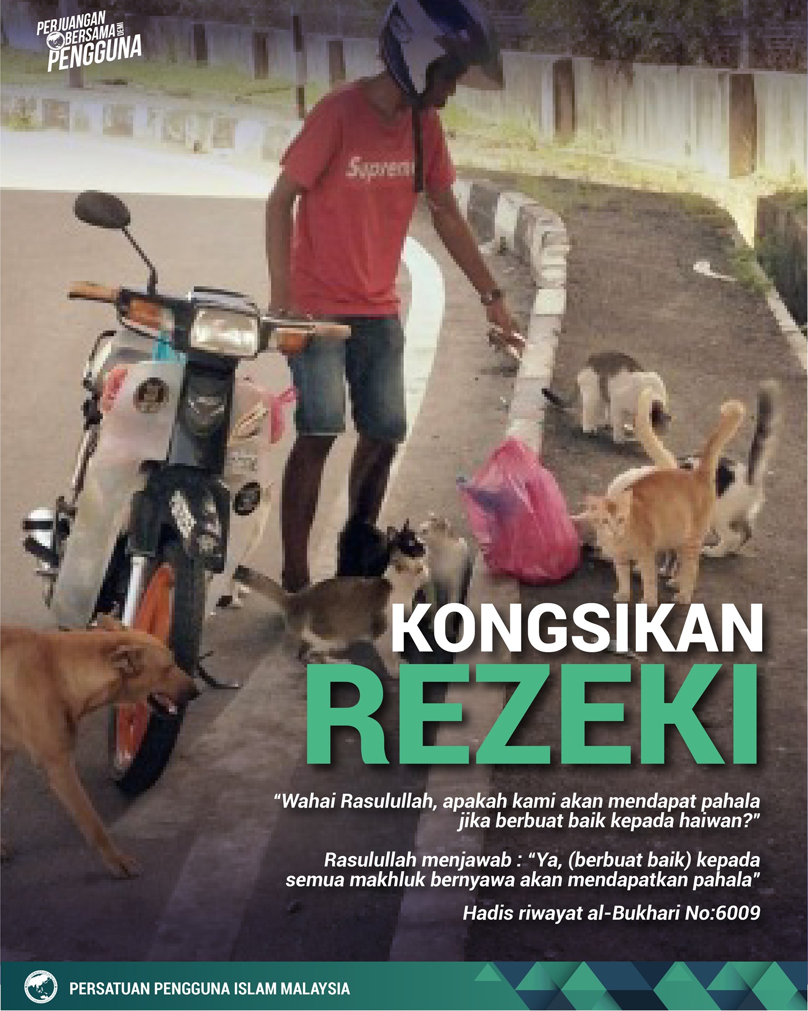 Persatuan Pengguna Islam Malaysia Ppim Manusia Adalah Khalifah Bumi Dan Kita Berkongsi Bumi Ini Dengan Makhluk Ciptaan Allah Yang Lain Berbuat Baik Kepada Makhluk Lain Sangat Dituntut Oleh Agama Kongsikan Lah