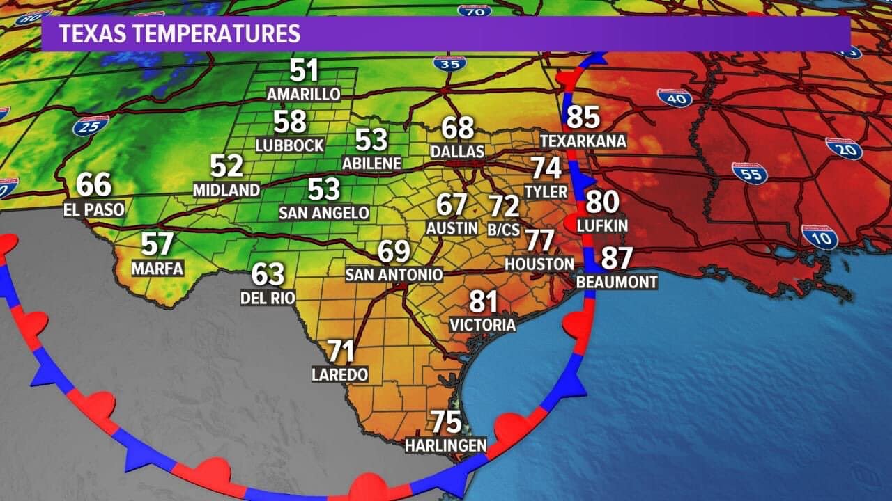 KTIM - FM 89.1 - The cold front has moved through the...