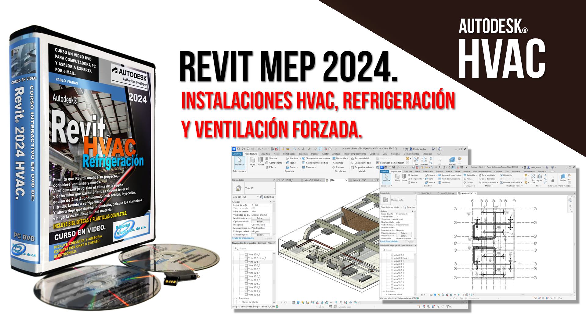 Autodesk Revit MEP HVAC 2024... - Editorial Viadas SA de CV
