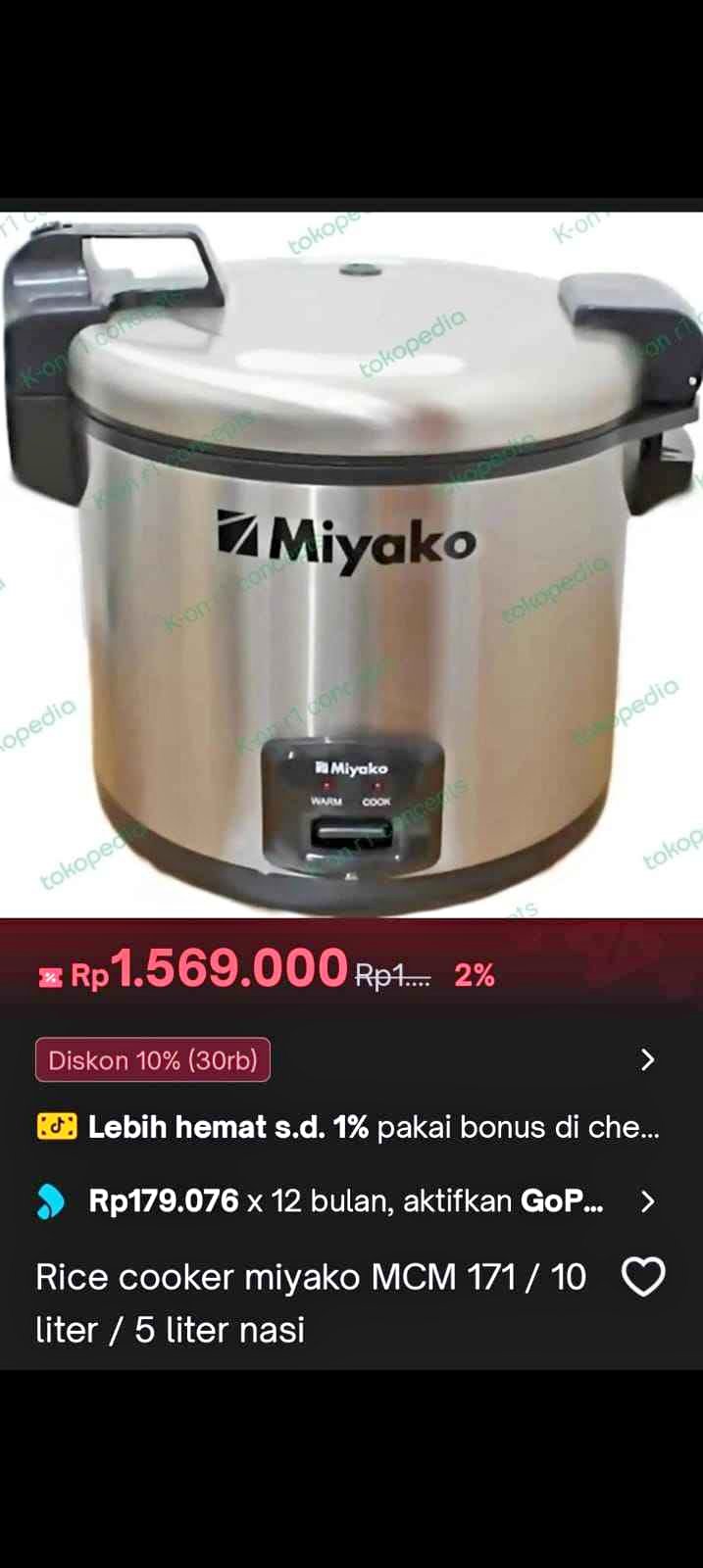 Rice cooker - Cookers & Steamers - Badung, Bali, Indonesia | Facebook ...