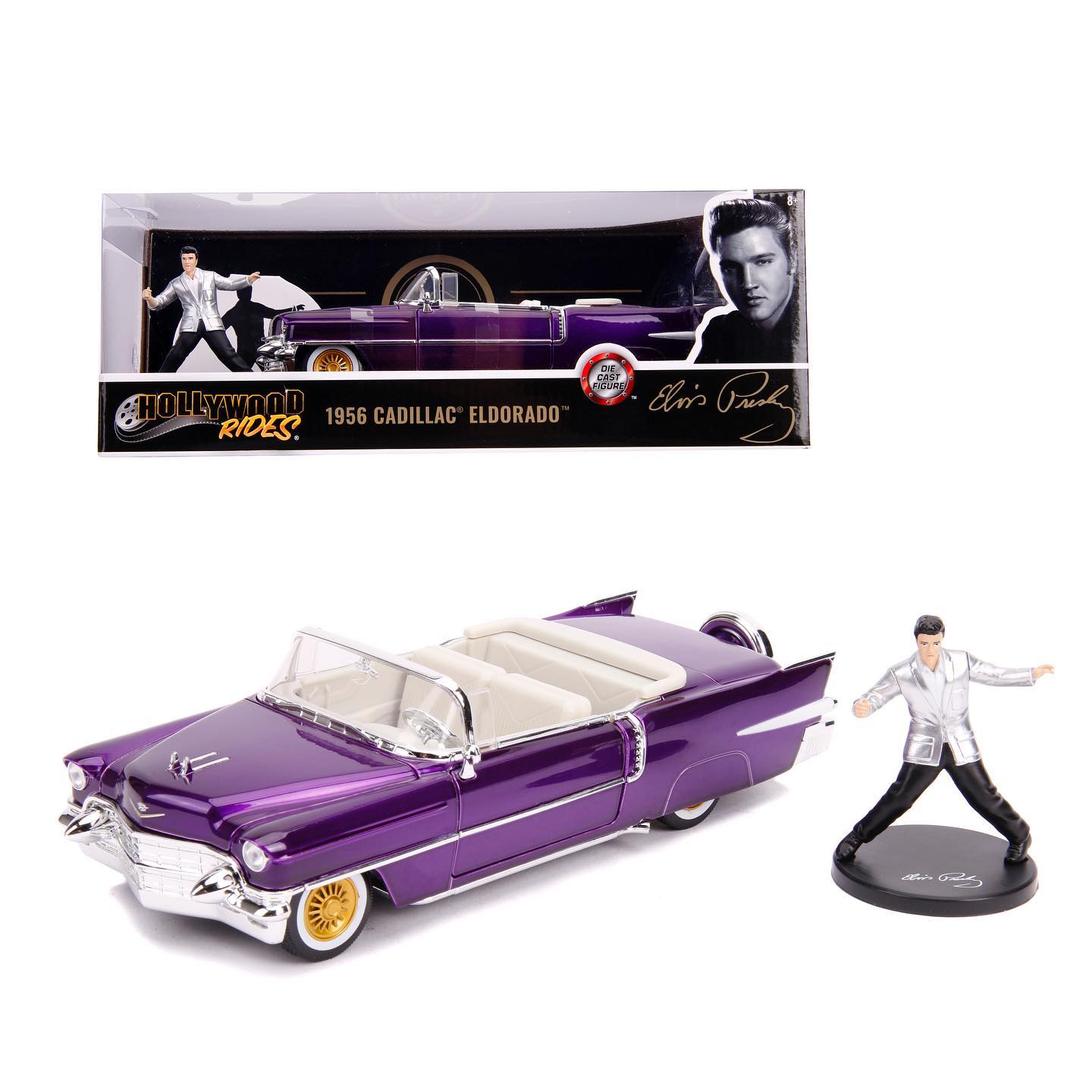 Jadatoys 1956年キャデラックエルドラド　エルビスプレスリー This 1956 Cadillac Eldorardo takes its styling cues directly from