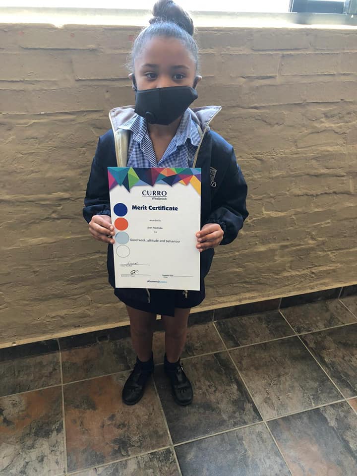 Curro Westbrook - Congratulations to the following Grade 3... | Facebook