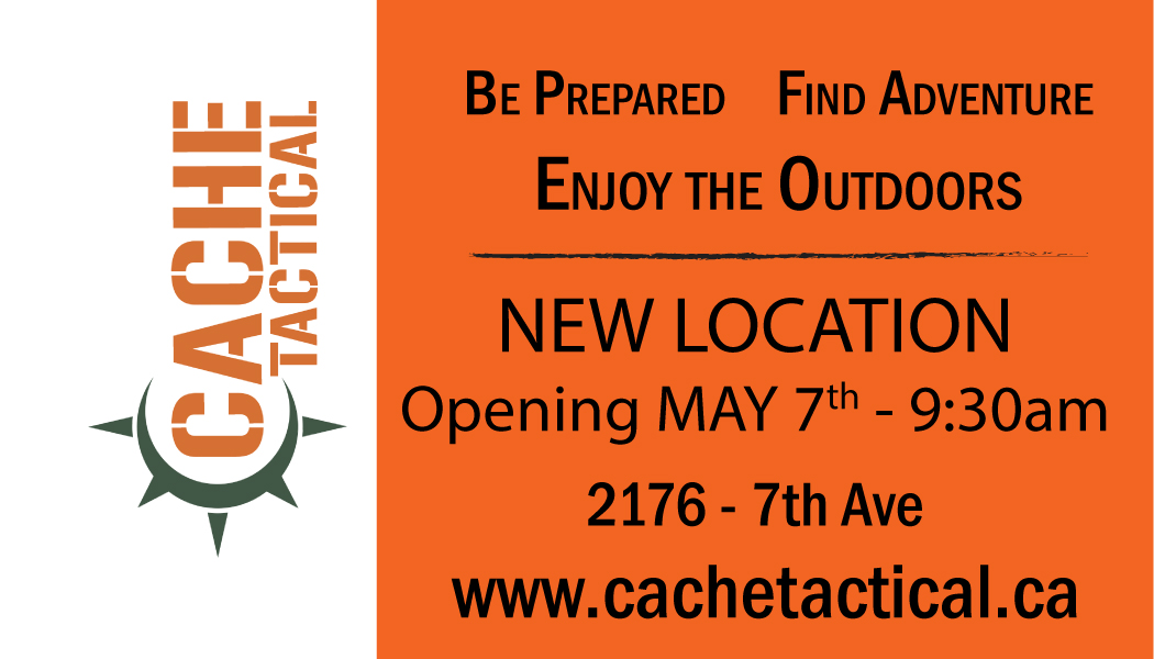 The day has finally arrived.... - Cache Tactical Supply Inc.