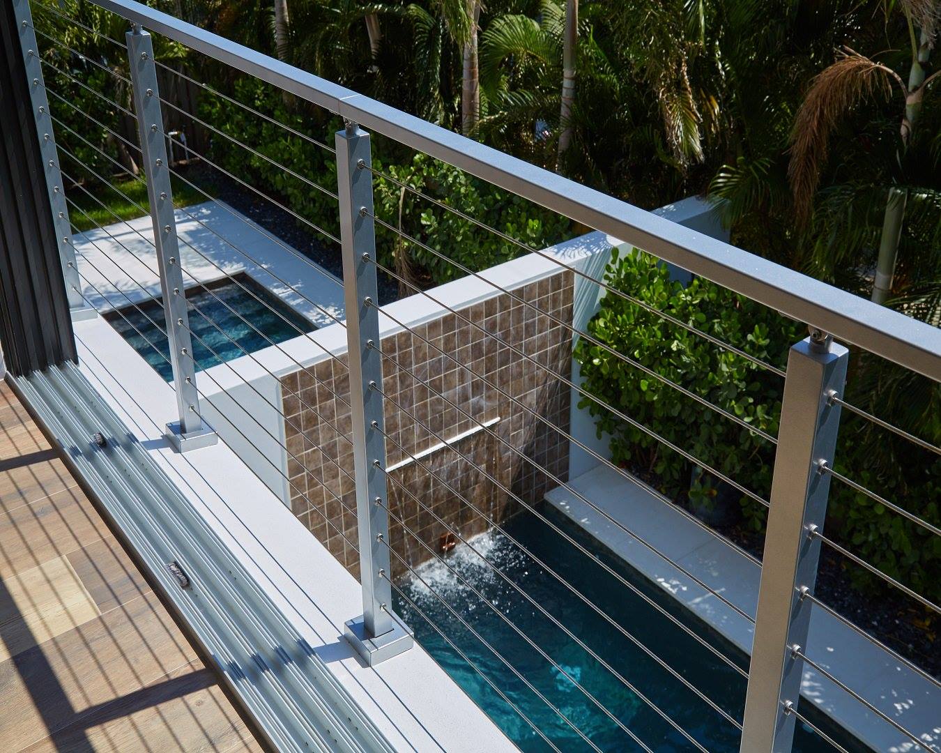 Viewrail - The thin shape of the cable railing blends... | Facebook
