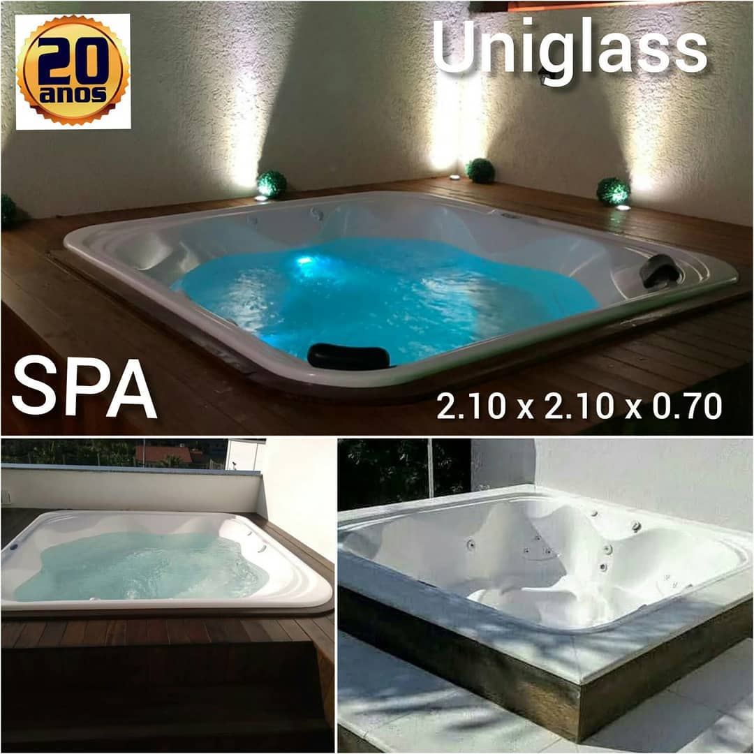 Uniglass Lazer - SPAs quadradas. Quem gosta 😍😍😎😎 Todas... | Facebook