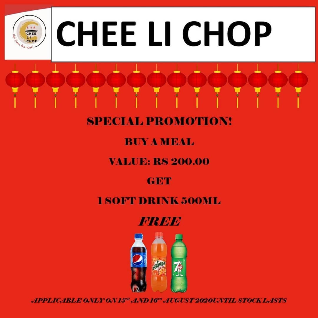 La City Trianon - Offer available at ÖGÜ and Chee Li Chop...