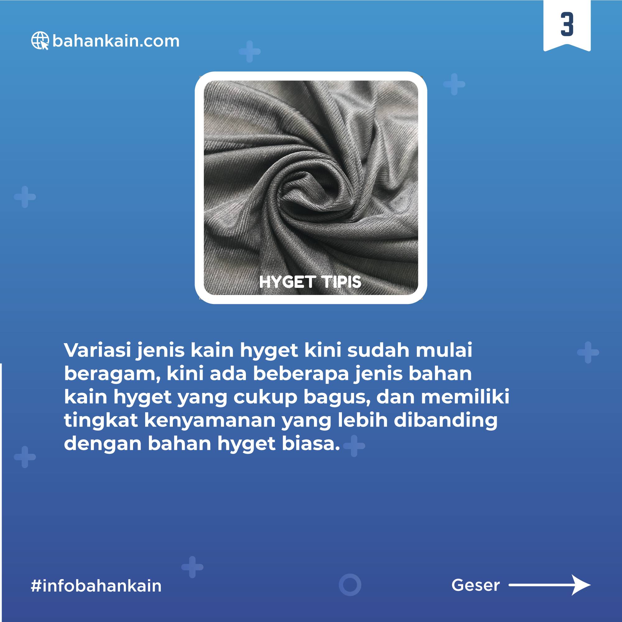 BahanKain - Bahan hyget adalah salah satu jenis bahan kaos...