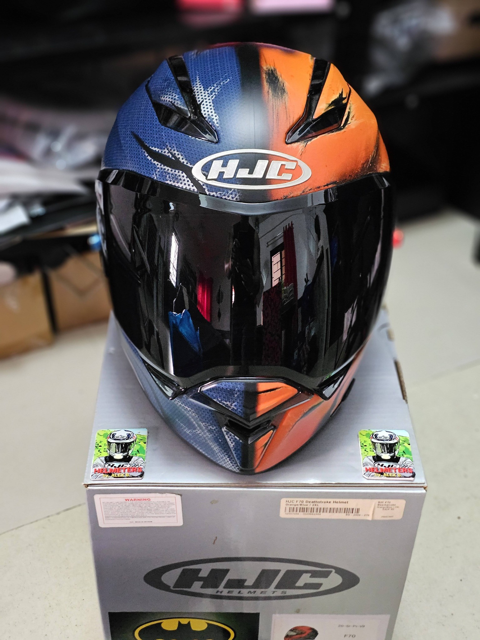 hjc deathstroke helmet F70 Adult Street Helmets  Shop for Moto Gear The HJC F70 Deathstroke Helmet M is a full face helmet designed for riders who like to stay ahead of the pack HJC F70 Deathstroke MC-27 SF