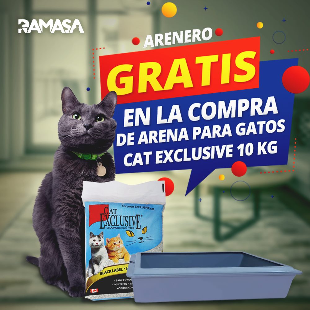 Ramasa - La arena para gatos Cat Exclusive tiene un regalo...
