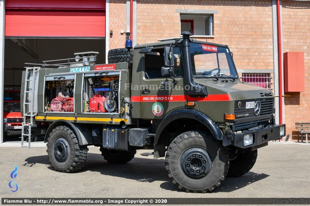 Mercedes Unimog U100L – VIGILI DEL FUOCO VOLONTARI DI PELUGO