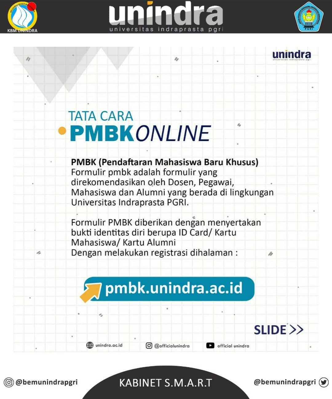Pmbk Unindra Bem Universitas Indraprasta Pgri Facebook